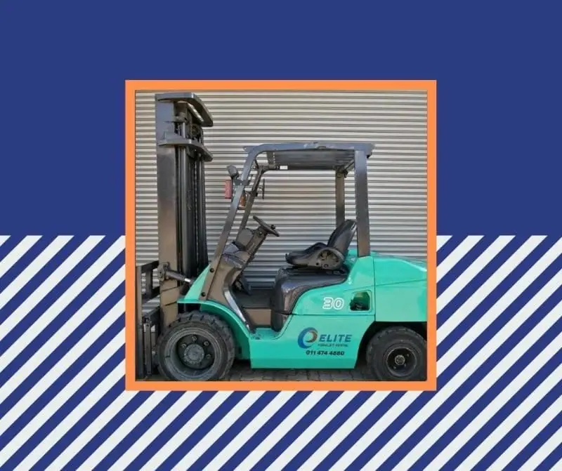 Used Mitsubishi diesel forklift