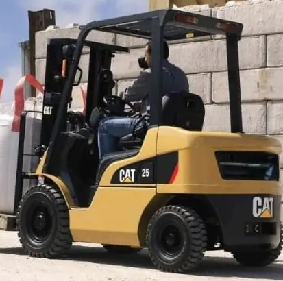 Caterpillar diesel forklift