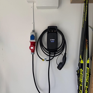 CTEK NJORD GO · garage – installerad av Sunnanå Eltjänst