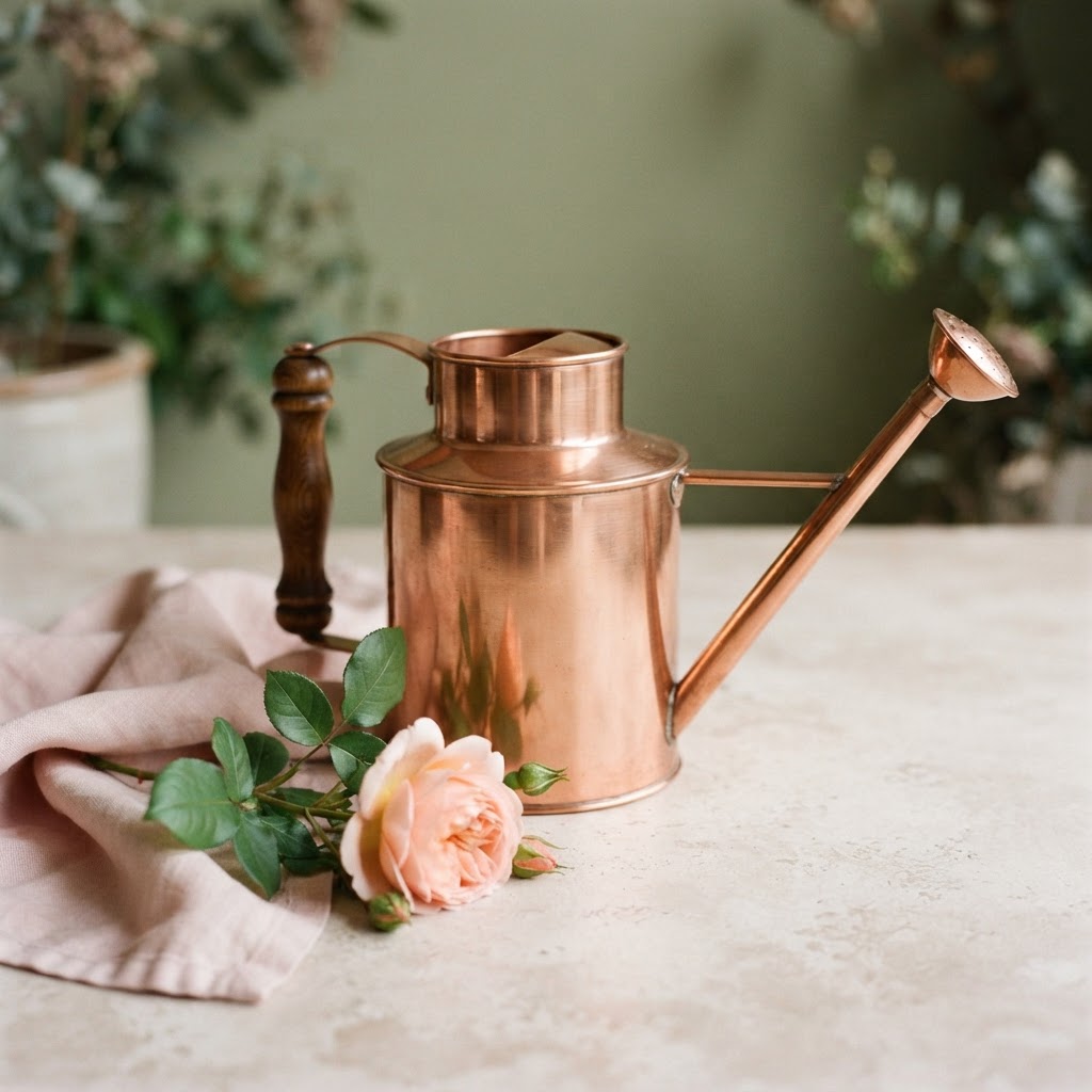 Copper Watering Can in Copper
