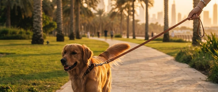 Individual Dog Walks in Dubai with Dog Boarding Dubai