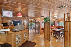 Main interior and bar area
