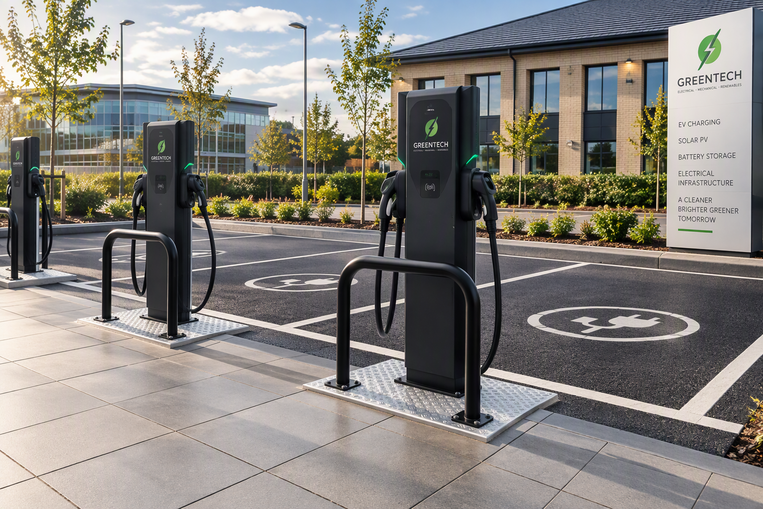 EV chargepoint installation in Scotland