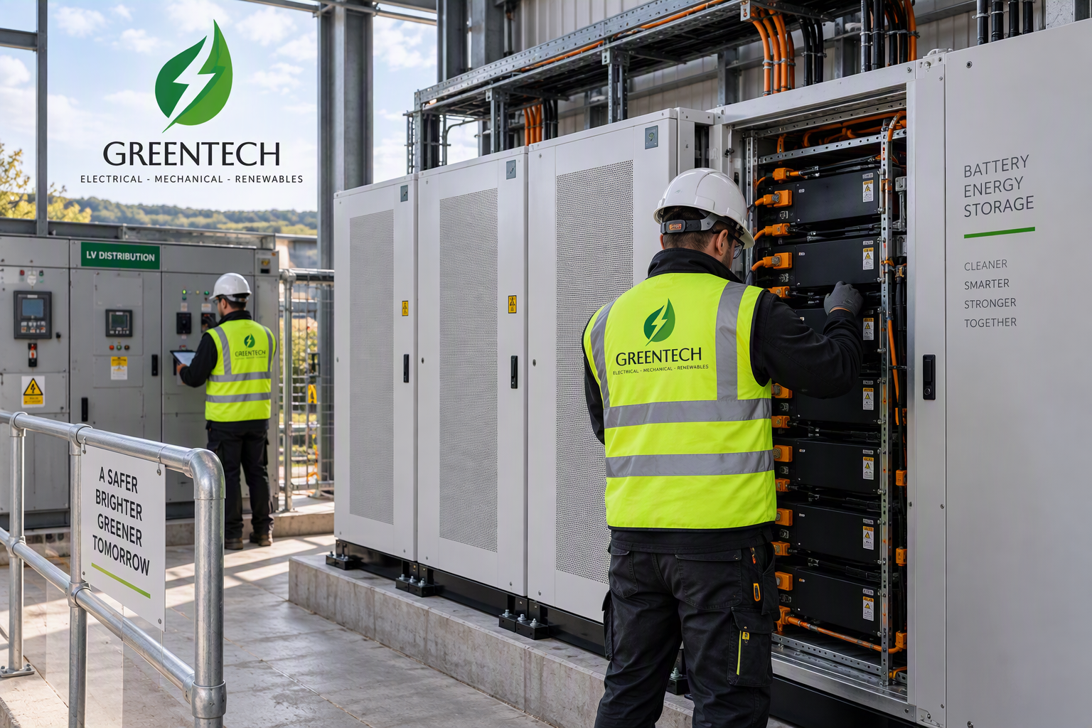 Battery energy storage installation