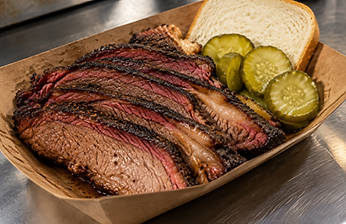Smoked Brisket Plate from the Michelin Munchies truck in Boise