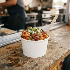 Jambalaya. One pot, no leftovers.