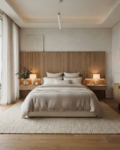 Showflat master bedroom