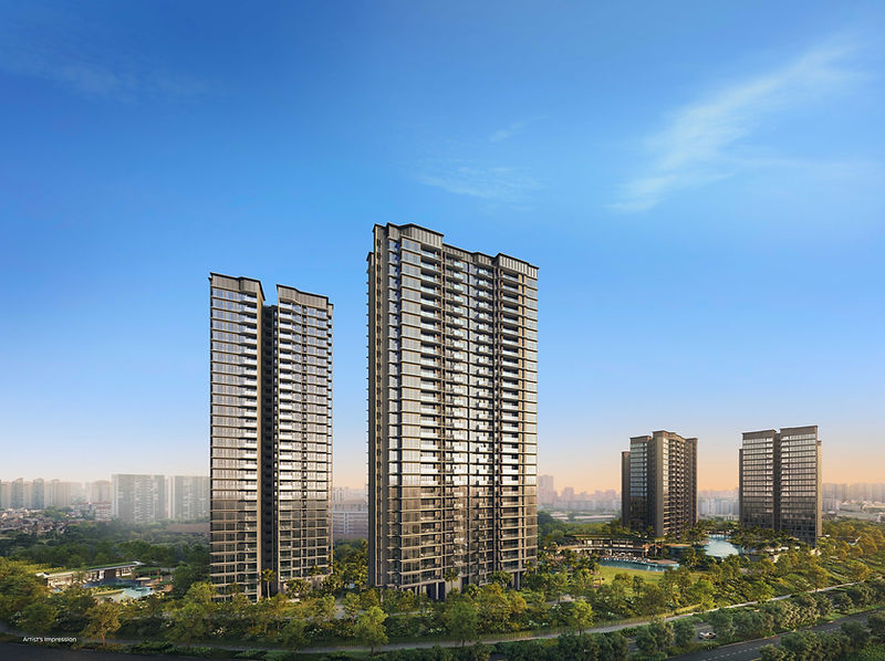 Artist's impression of Thomson Reserve at Bright Hill Drive