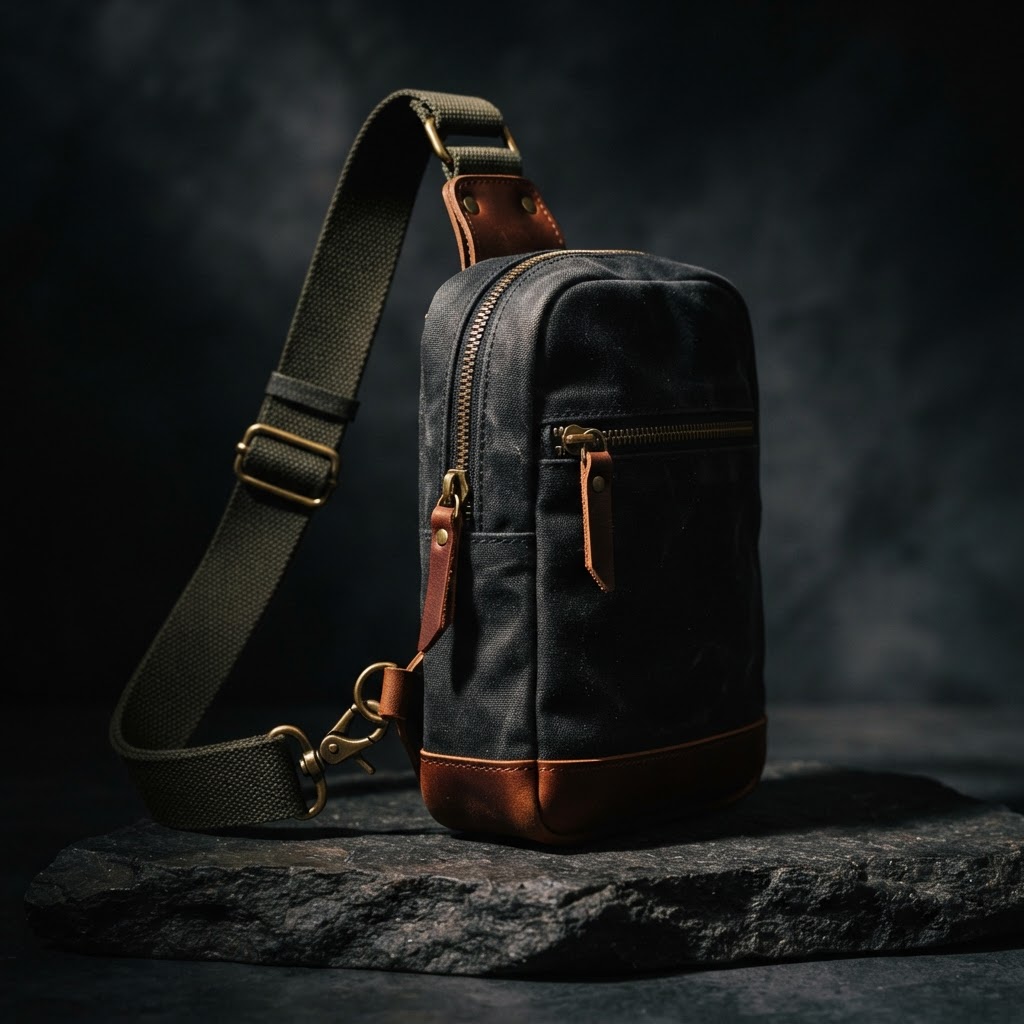 The Cabin Sling in Charcoal