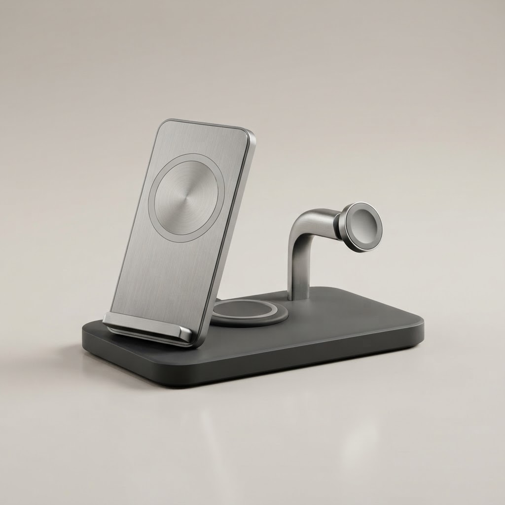 Triad 3-in-1 Charging Stand in Graphite