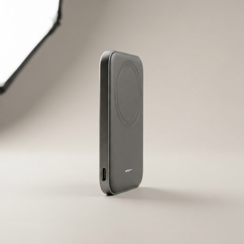 MagSlim Wireless Power Bank in Graphite