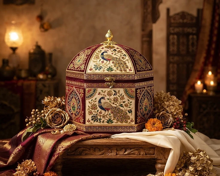 Ornate gift box