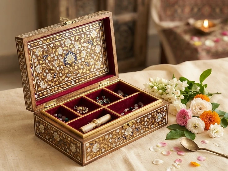 Handcrafted gift box