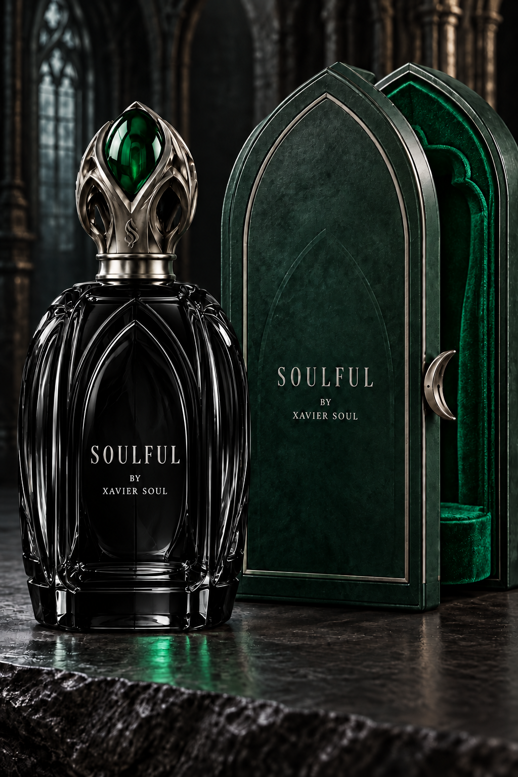 SOULFUL BY XAVIER SOUL signature 55 mL fragrance bottle