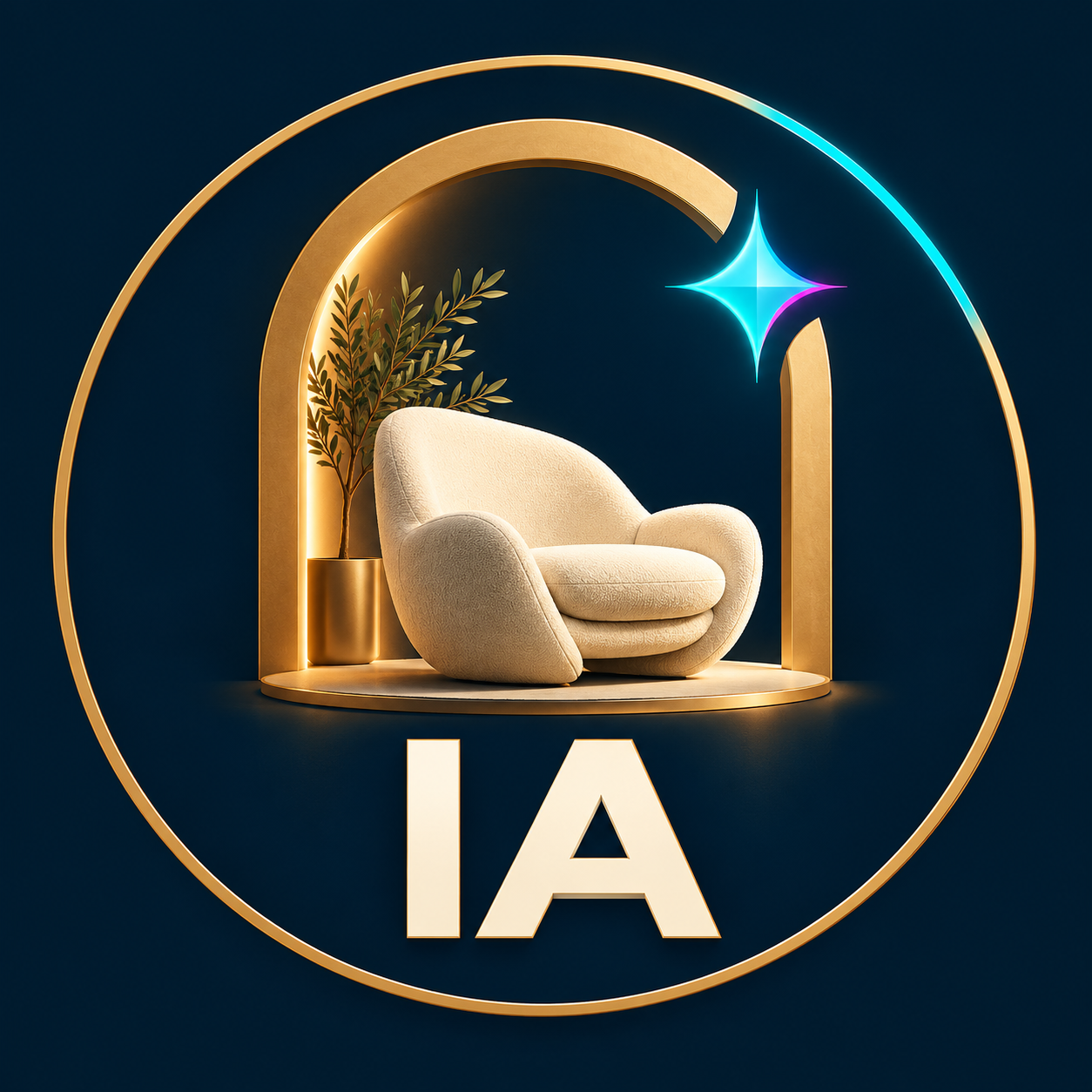Logo del corso IA generative per Ambient Therapy