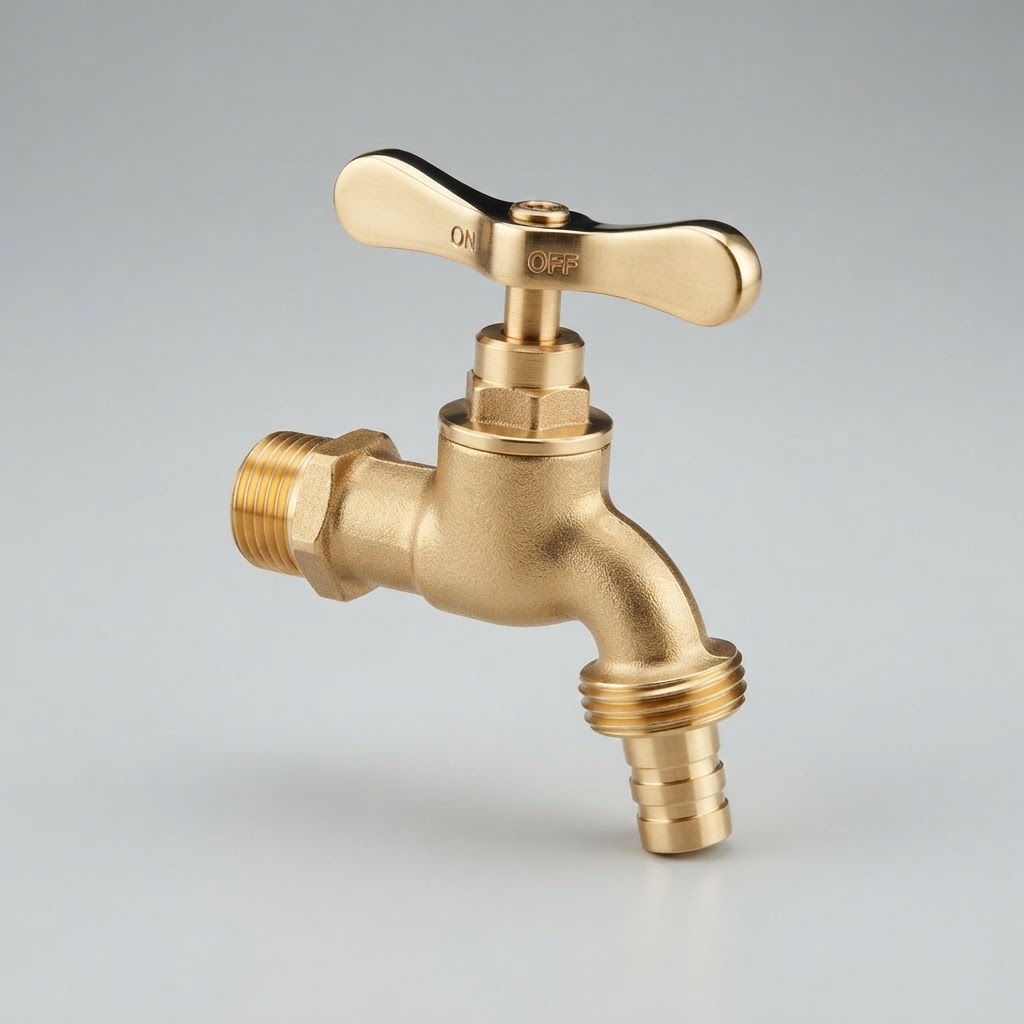 Brass Bib Tap