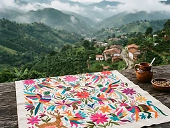 Tenango de Doria: Bordado tenango y café