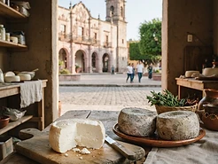 Huichapan: Queso de cabra