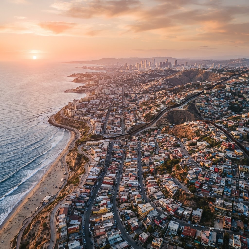 Tijuana, Baja California: el Pacífico y la frontera