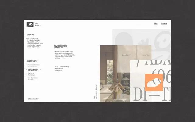 Graphic designer resume website