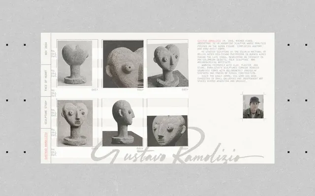 Sculptor portfolio website