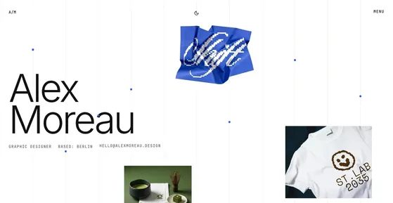 One-page website built with Base44 – about, services and contact stacked on a single scroll