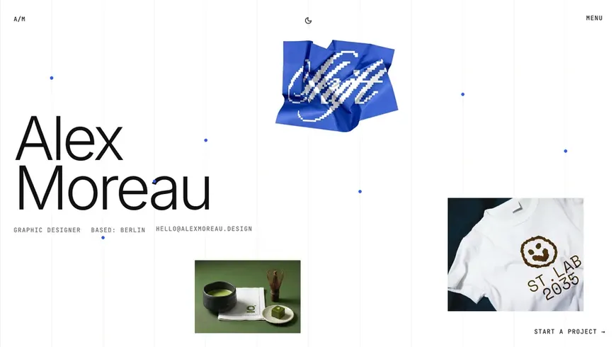 Designer Portfolio portfolio website template