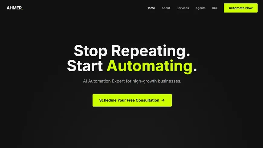 Portfolio Website portfolio website template