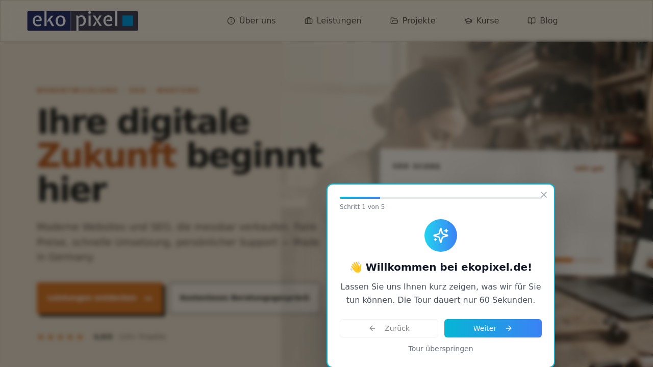 ekopixel Professionelle Webentwicklung und SEO-Optimierung für Unternehmen