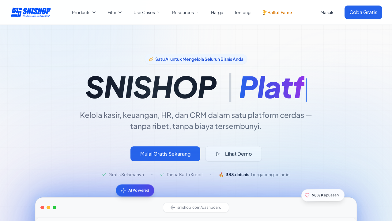 SNISHOP ERP SYSTEM