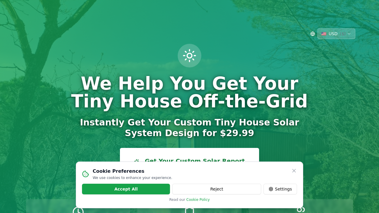 Offgrid Tiny House Solar Consulting