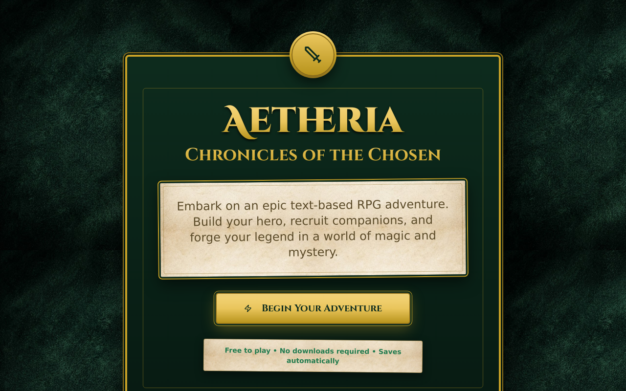 Aetheria: Chronicles of the Chosen