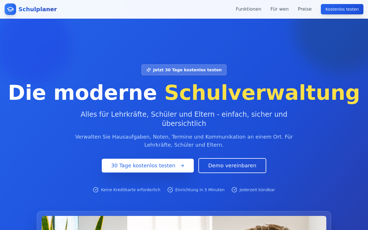 Schulplaner Digital