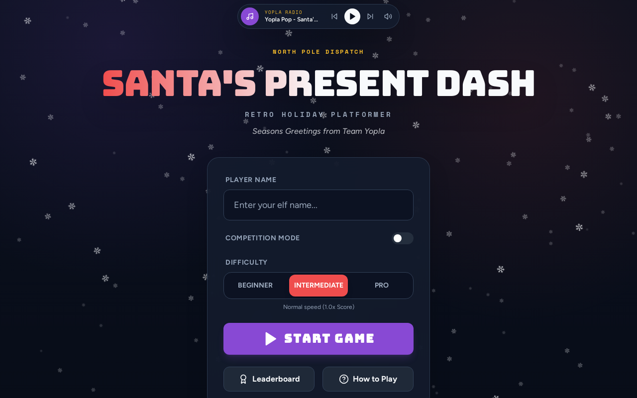 Santa's Present Dash