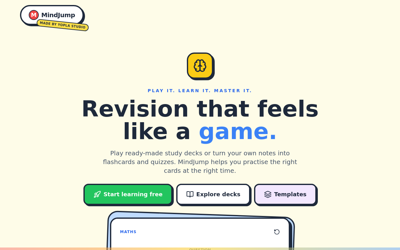 MindJump Flashcards