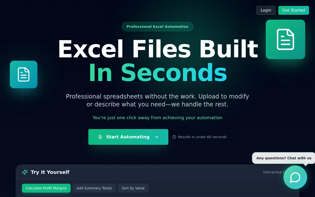 Excel Automator