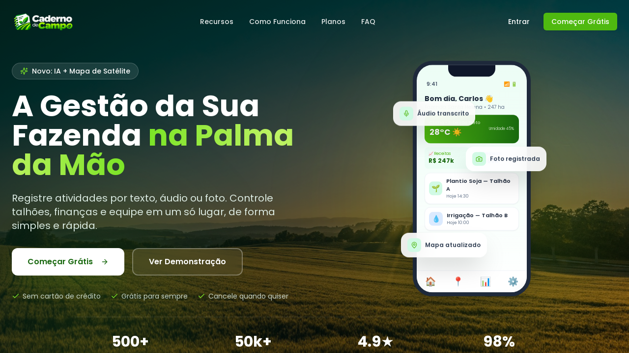 Caderno de Campo