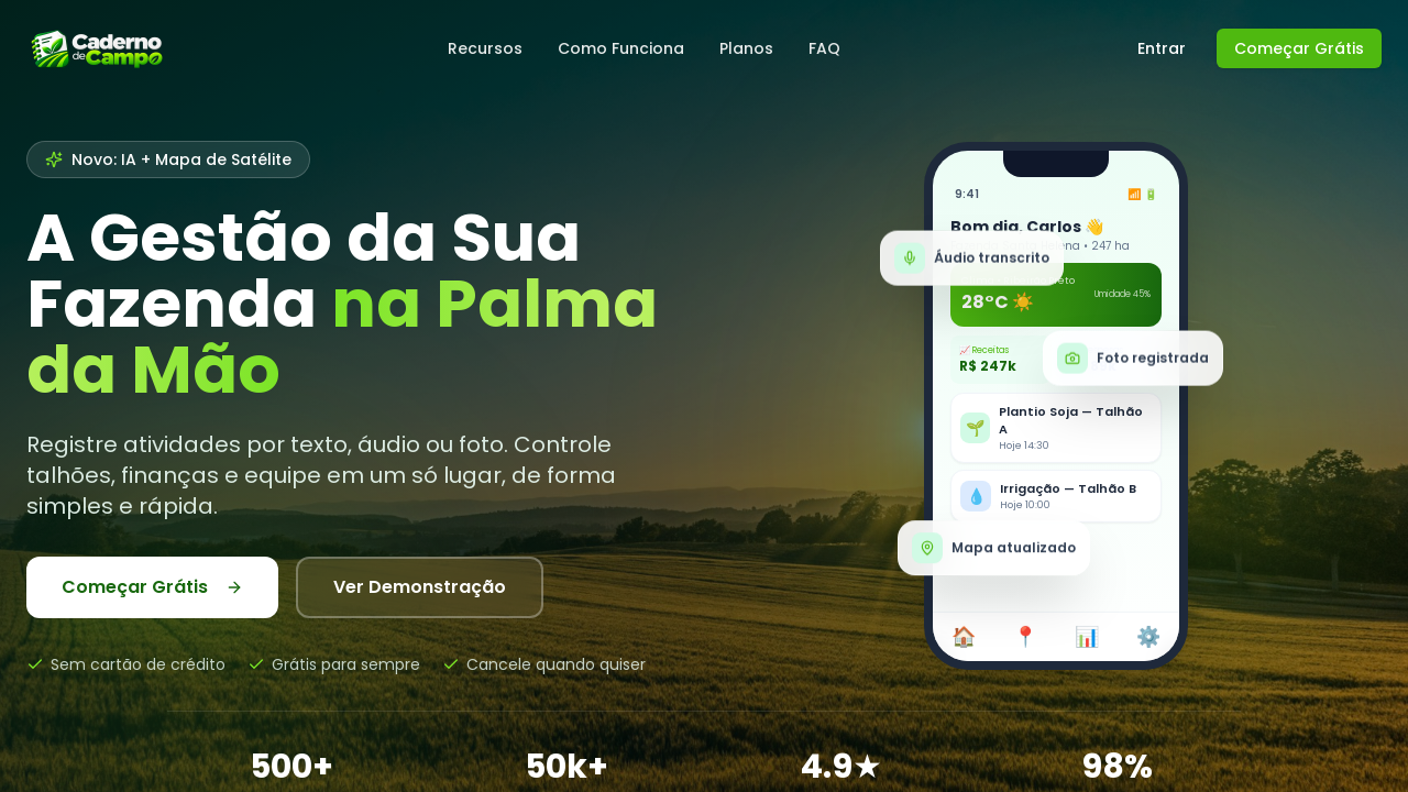 Caderno de Campo