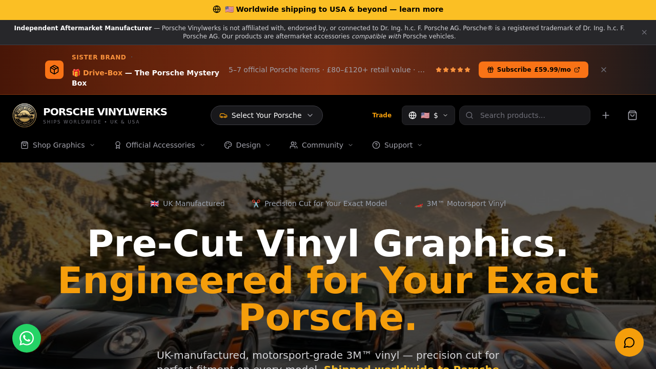 Porsche Vinylwerks
