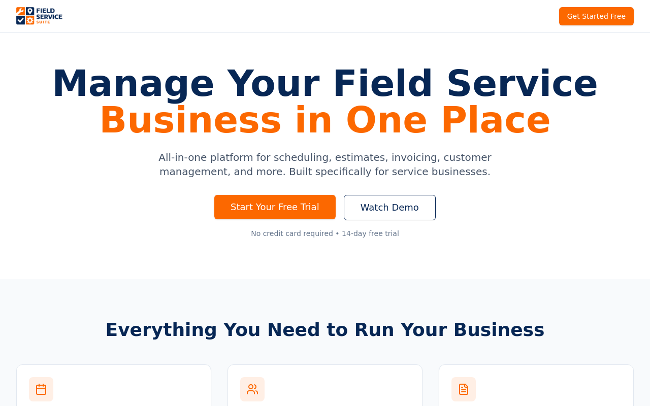Field Service Suite