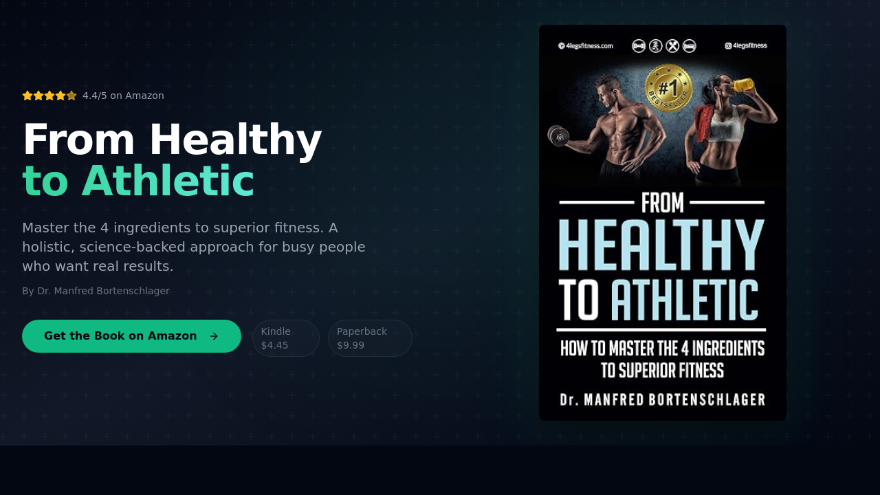 Book: From Healthy to Athletic