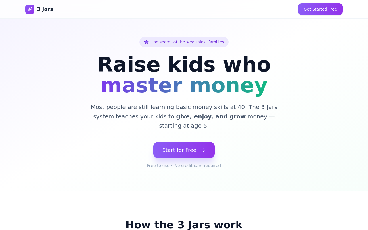 Allowance Jar