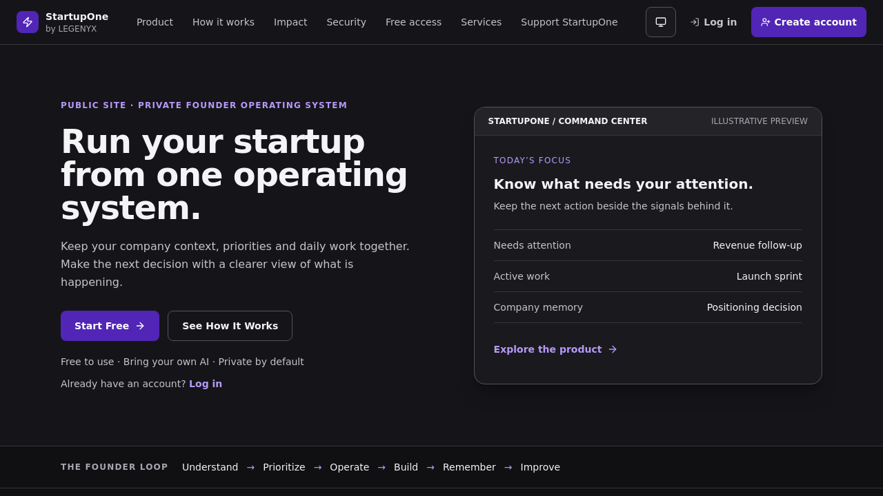 StartupOne