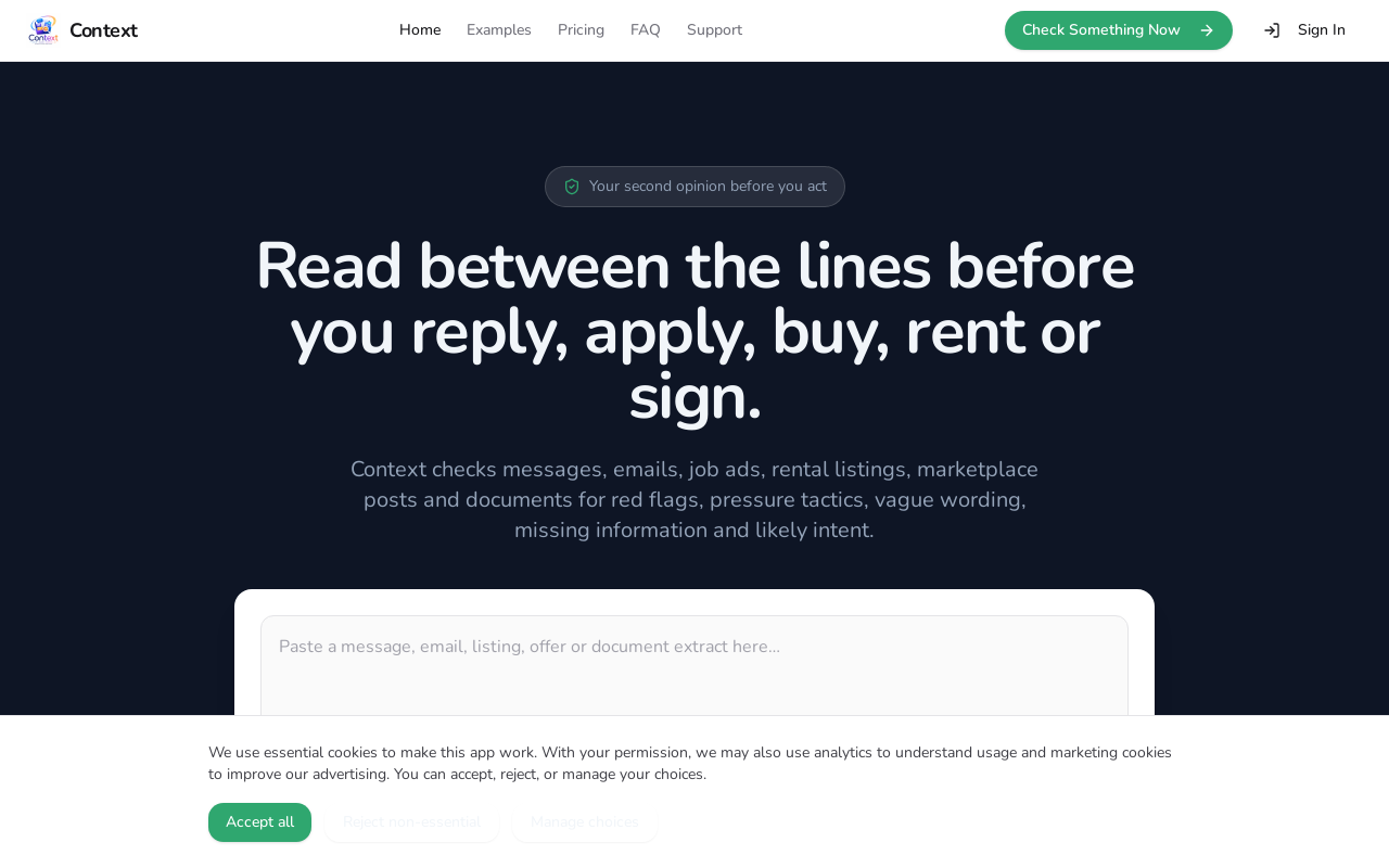 Context – Find the Hidden Meaning in Emails, Documents and Messages