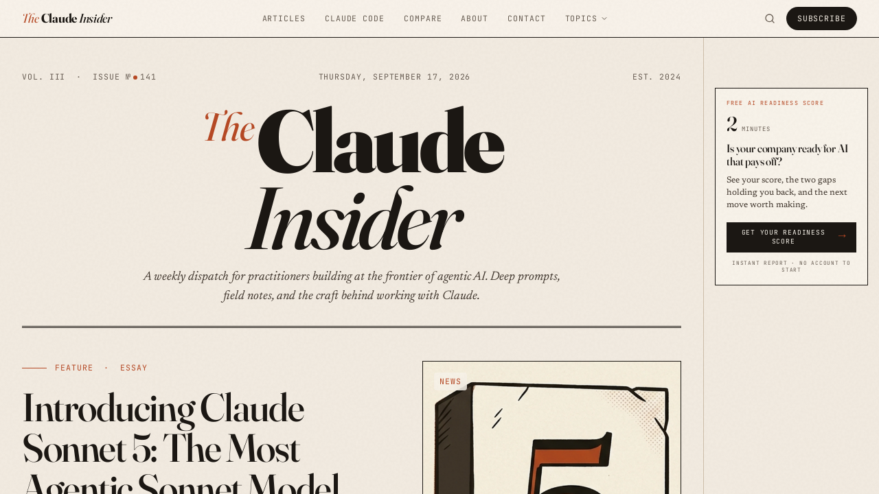 The Claude Insider