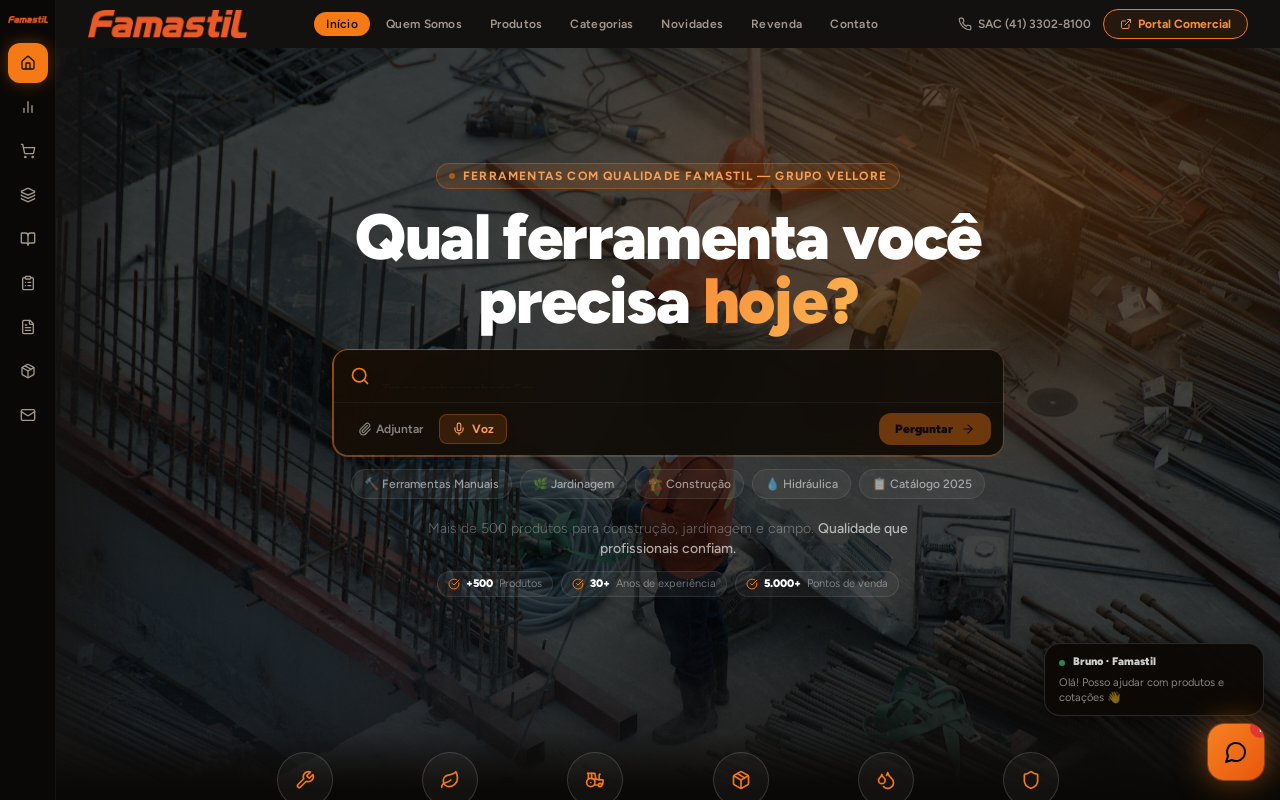 Ferramentas Manuais para Jardinagem e Construção