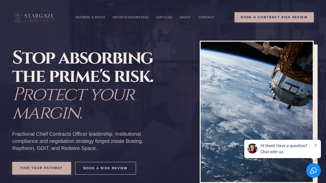 Screenshot of Stargaze Consulting