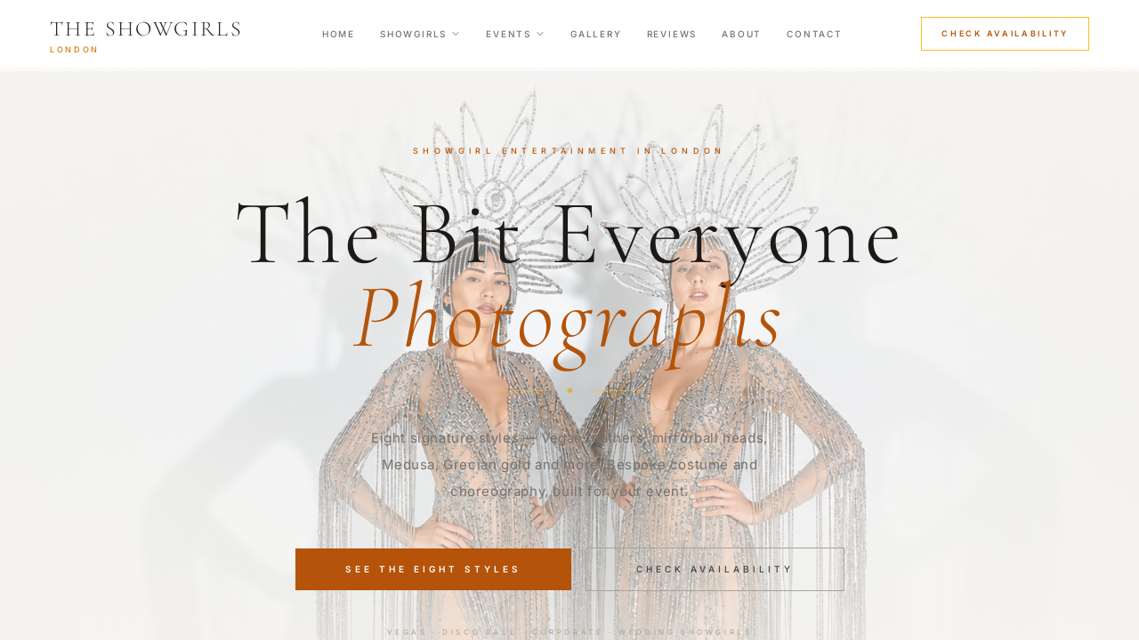 Hire Showgirls London | Luxury Event Entertainment