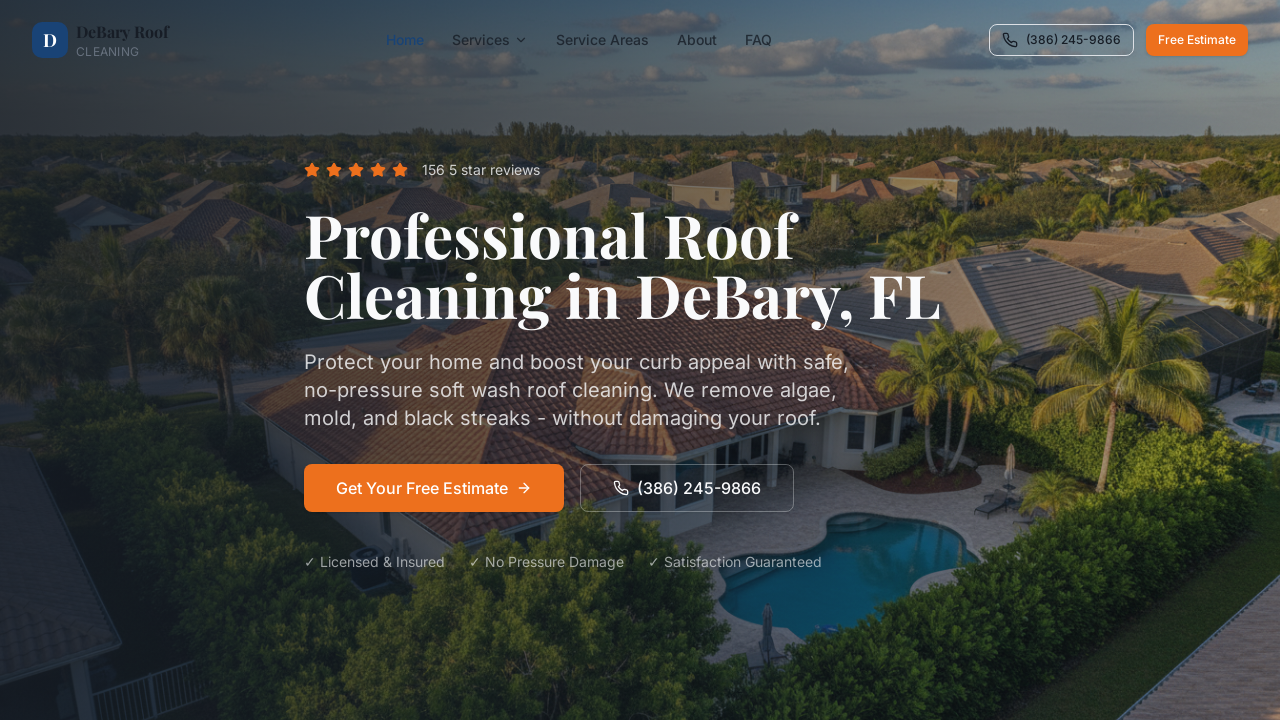 DeBary Roof Cleaning