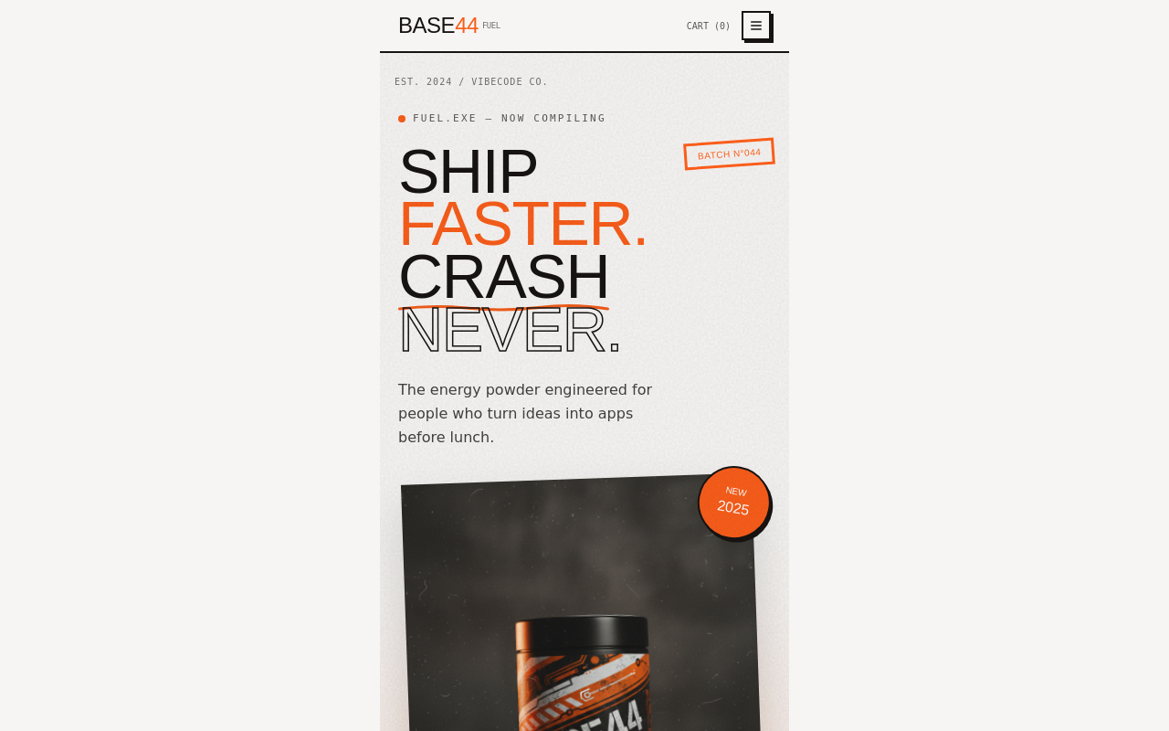 Base44 Fuel